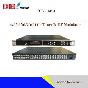 OTV-TM24  4/8/12/16/20/24 Ch Tuner To RF Modulator