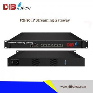 P2P80 80 SD/HD ip protocol conversion ip streaming HLS/HTTP/RTMP/RTSP/UDP gateway