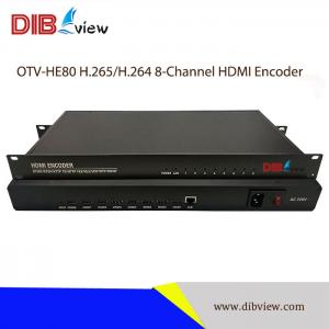 OTV-HE08 H.265/H.264 8-Channel HDMI SRT Encoder