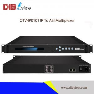 OTV-IP0101 512IP (SPTS/MPTS) to ASI IP Multiplexer