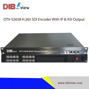 OTV-S2658 Broadcast Level Multi-Channel SDI H.264 H.265 HD Encoder With IP & ASI Output