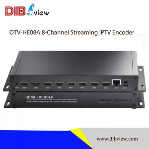 OTV-HE08A 8CH HD iptv video h264 live streaming encoder h.265 hevc