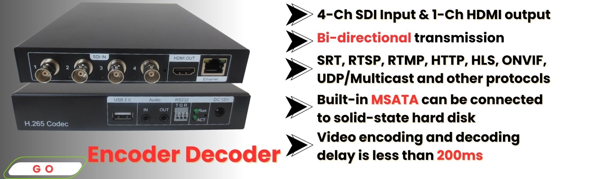 sdi to ip encoder